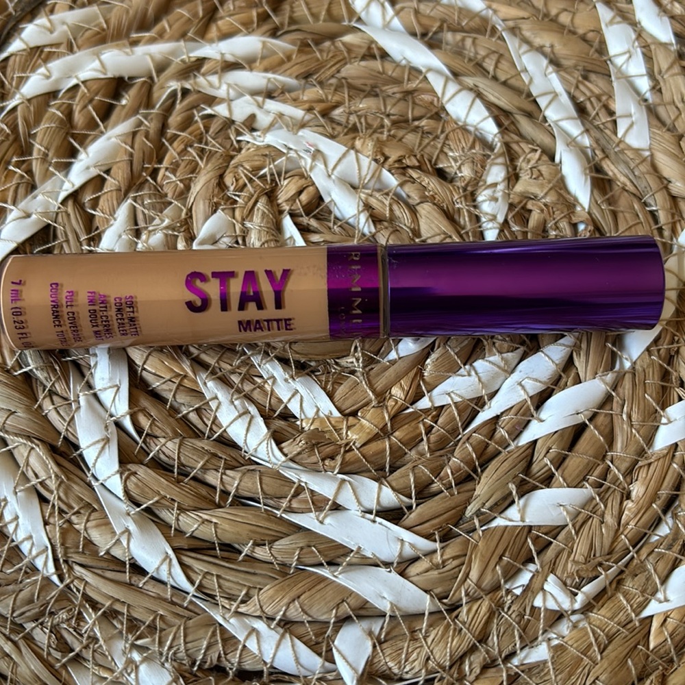 Rimmel London 312 Buff Beige Soleil Matte Concealer 0.23 fl oz Full coverage …